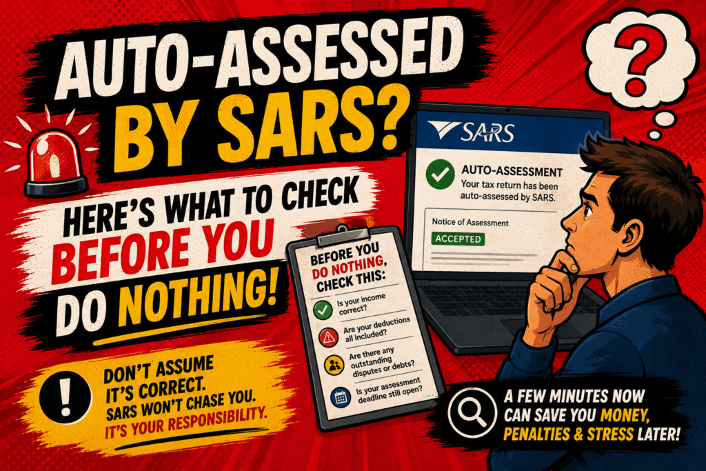 SARS Auto Assessment 2026